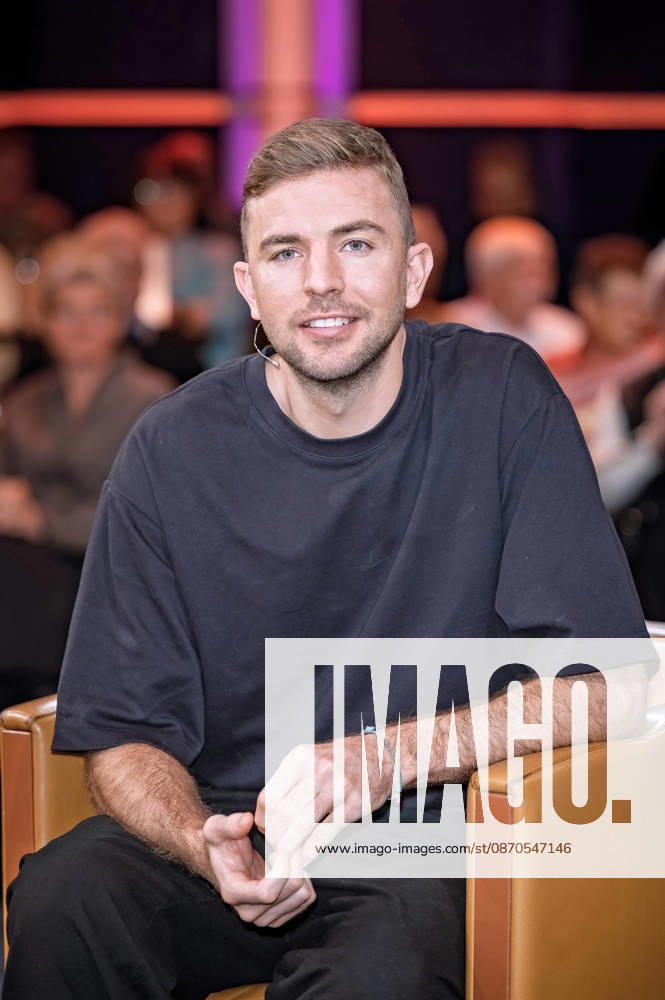 MDR Riverboat: Writer and former professional soccer player Christoph Kramer during the taping of the MDR talk show Riverboat on October 23, 2026, at Mediacity Leipzig 20261023SFL0010