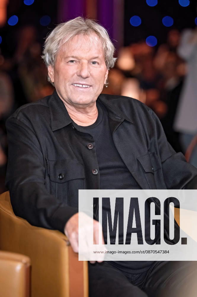MDR Riverboat singer Bernhard Brink during the taping of the MDR talk show Riverboat on October 23, 2026, at Mediacity Leipzig 20261023SFL0045