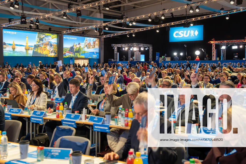 The 2026 Party Convention of the CSU (Christian Social Union) at the Munich Trade Fair Center