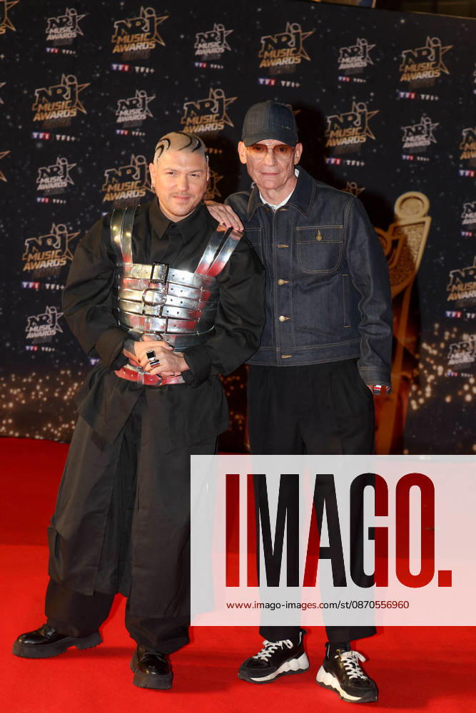 Mosimann and Gaëtan Roussel at the photocall for the 28th annual NRJ Music Awards 2026 at the Palais des Festivals et des Congrès in Cannes, October 23, 2026 The biggest French and international stars are once again expected on the famous steps of the Palais des Festivals for an evening that promises plenty of surprises and memorable performances Dominique Jacovides Bestimage Photocall for the 28th edition of the 2026 NRJ Music Awards at the Palais des Festivals et des Congrès in Cannes, October 23, 2026 The biggest French and international stars are once again expected to grace the famous steps of the Palais des Festivals for an evening that promises plenty of surprises and memorable performances Cannes, France
