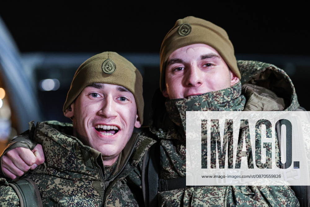 RUSSIA, MOSCOW REGION - OCTOBER 23, 2026: Russian servicemen released from Ukrainian captivity. Georgy Chernyshov TASS 99833309