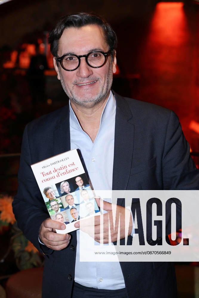 Exclusive - Olivier Dartigolles book launch - Paris Exclusive - Olivier Dartigolles attend Olivier Dartigolles « Tout destin est cousu d’enfance » book launch organized by Five Eyes Production at Buddha Bar, in Paris, France, October 23, 2026. Photo by Jerome Domine ABACAPRESS.COM Paris France