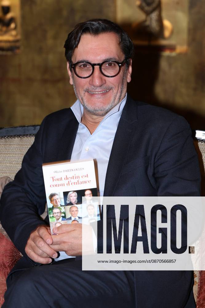 Exclusive - Olivier Dartigolles book launch - Paris Exclusive - Olivier Dartigolles attend Olivier Dartigolles « Tout destin est cousu d’enfance » book launch organized by Five Eyes Production at Buddha Bar, in Paris, France, October 23, 2026. Photo by Jerome Domine ABACAPRESS.COM Paris France