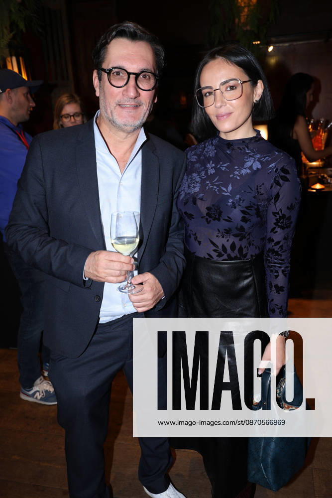 Exclusive - Olivier Dartigolles book launch - Paris Exclusive - Olivier Dartigolles and Agathe Auproux attend Olivier Dartigolles « Tout destin est cousu d’enfance » book launch organized by Five Eyes Production at Buddha Bar, in Paris, France, October 23, 2026. Photo by Jerome Domine ABACAPRESS.COM Paris France