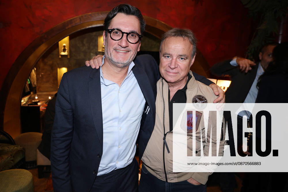 Exclusive - Olivier Dartigolles book launch - Paris Exclusive - Olivier Dartigolles and Fabien Lecoeuvre attend Olivier Dartigolles « Tout destin est cousu d’enfance » book launch organized by Five Eyes Production at Buddha Bar, in Paris, France, October 23, 2026. Photo by Jerome Domine ABACAPRESS.COM Paris France