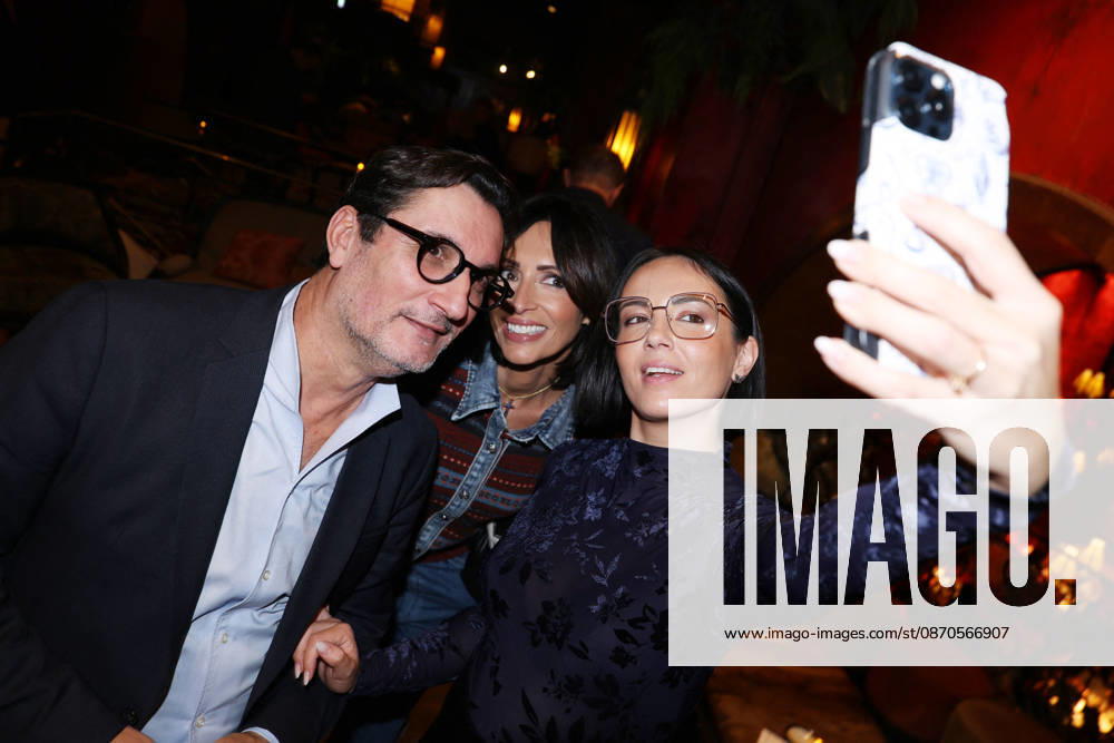 Exclusive - Olivier Dartigolles book launch - Paris Exclusive - Olivier Dartigolles, Géraldine Maillet and Agathe Auproux attend Olivier Dartigolles « Tout destin est cousu d’enfance » book launch organized by Five Eyes Production at Buddha Bar, in Paris, France, October 23, 2026. Photo by Jerome Domine ABACAPRESS.COM Paris France