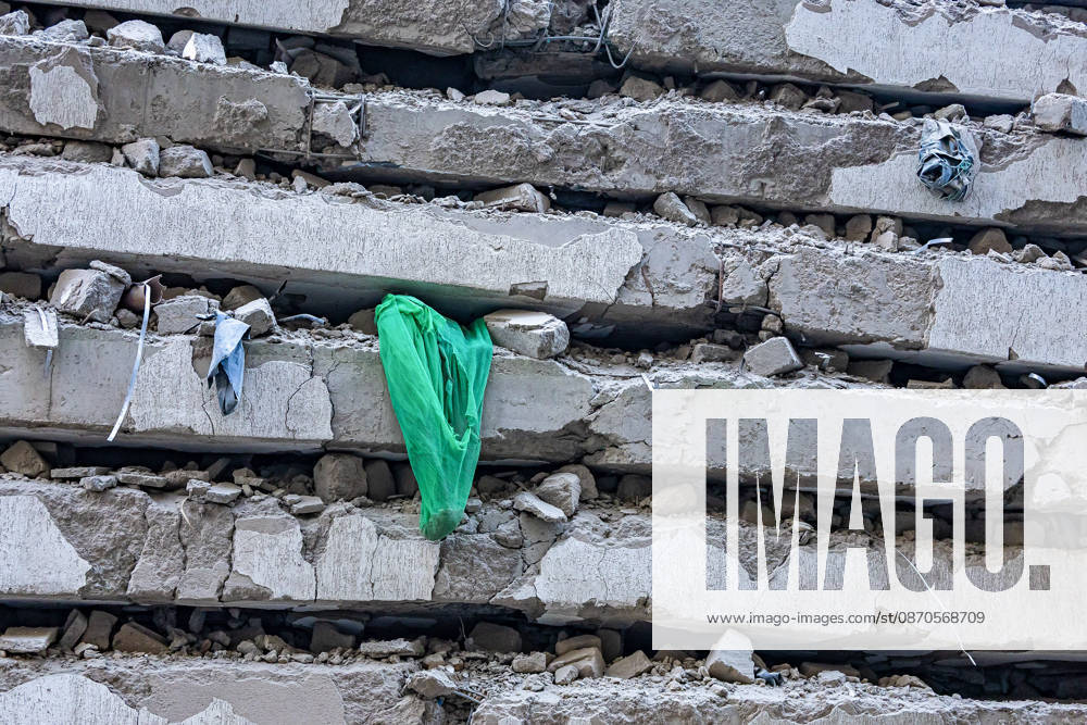 Part of a multi-storey building under construction lies in ruins following a collapse in Eastleigh as rescue teams continue search and rescue operations. Rescuers from multiple emergency response agencies conduct search and rescue operations at the site of a collapsed multi-storey building under construction in Eastleigh, Nairobi, Kenya. An unconfirmed number of people are feared trapped beneath the rubble. Nairobi Kenya - ZUMAs197 20261023_aaa_s197_299