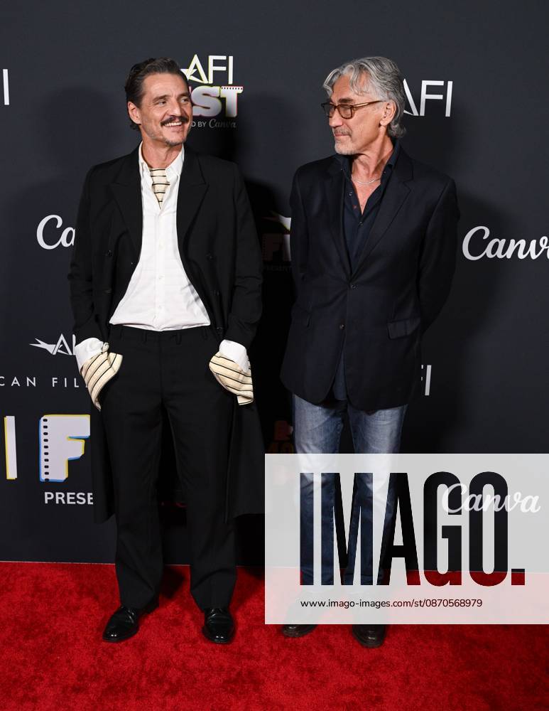 Pedro Pascal, Guest, Tony Gilroy at arrivals for BEHEMOTH! Premiere at AFI FEST presented by Canva, TCL Chinese Theatre, Hollywood, CA, October 23, 2026. Photo By: Michael Mattes Everett Collection BEHEMOTH! Premiere at AFI FEST presented by Canva PUBLICATIONXNOTxINxCANxCHNxFRAxITAxJPNxNORxPOLxRUSxESPxUKxUSA