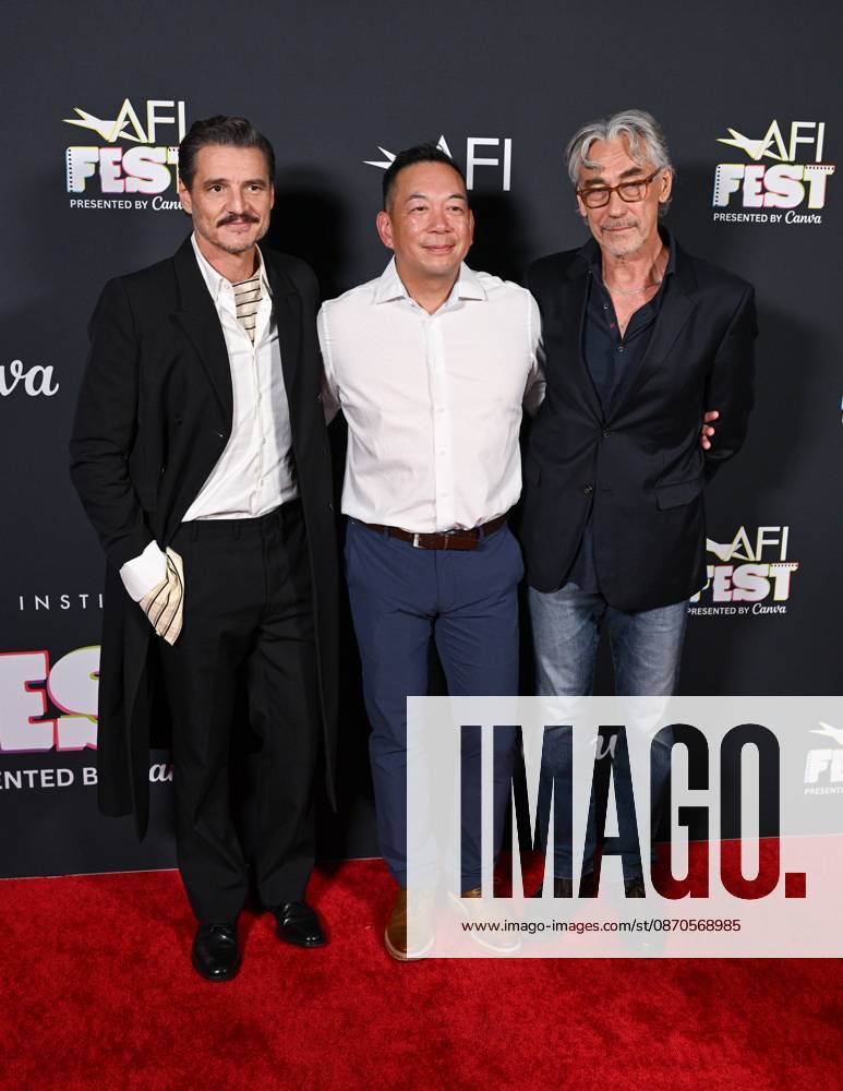 Pedro Pascal, Guest, Tony Gilroy at arrivals for BEHEMOTH! Premiere at AFI FEST presented by Canva, TCL Chinese Theatre, Hollywood, CA, October 23, 2026. Photo By: Michael Mattes Everett Collection BEHEMOTH! Premiere at AFI FEST presented by Canva PUBLICATIONXNOTxINxCANxCHNxFRAxITAxJPNxNORxPOLxRUSxESPxUKxUSA