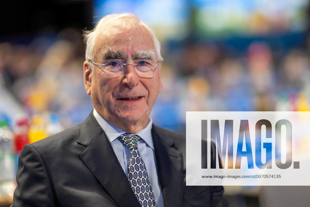 Dr. Theo Waigel, CSU, CSU Party Convention, Munich Exhibition Halls, Munich