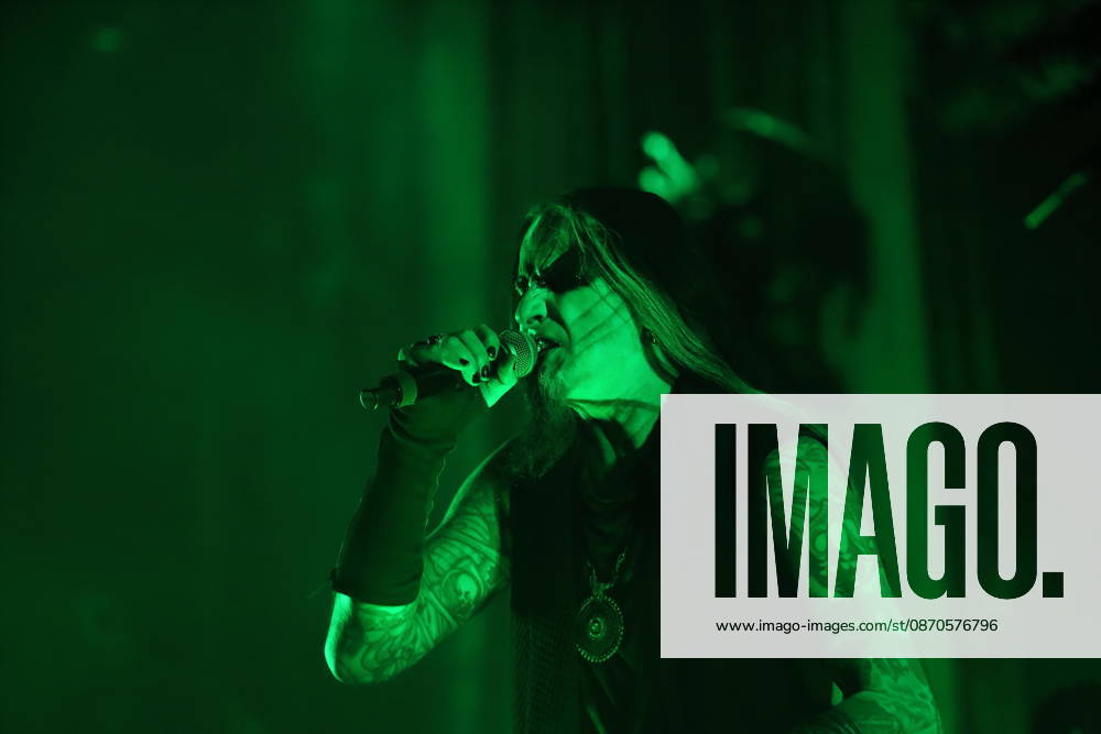 Stian Tomt Shagrath Thoresen of the band Dimmu Borgir at a concert at the Columbiahalle in Berlin, October 23, 2026 Behemoth Dimmu Borgir Concert Berlin