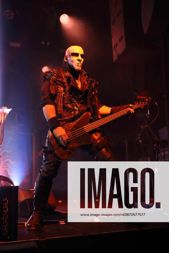 Tomasz Orion Wroblewski of the band Behemoth at a concert at the Columbiahalle in Berlin, October 23, 2026 Behemoth Dimmu Borgir Concert Berlin