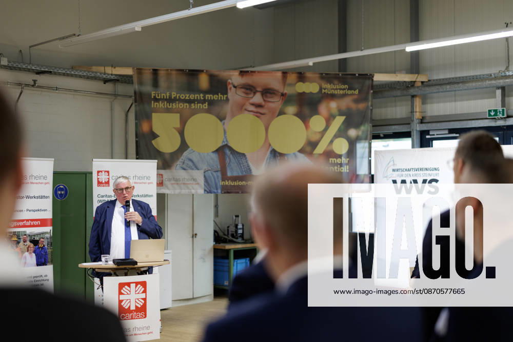 Karl Josef Laumann, CDU; Karl Josef Laumann, CDU, Minister of Labor and Social Affairs for North Rhine-Westphalia, will deliver a keynote address on October 23, 2026, as part of a WVS business breakfast at the Caritas Emstor Workshops (WfbM) in Rheine, North Rhine-Westphal