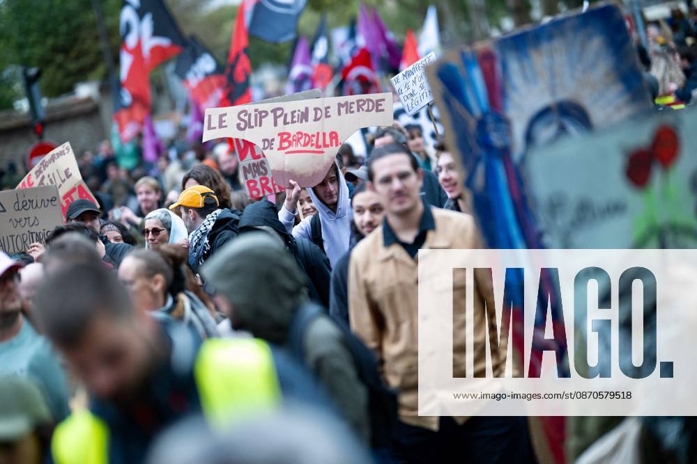 Demonstration Against French Far-Right Party RN - Orleans Demonstration against French far-right party French far-right party Rassemblement National RN in Orleans, France on October 24 2026 before the beginning of the XIXth Congress French far-right party Rassemblement National RN organized in Orleans. Photo by Franck Castel ABACAPRESS.COM Orleans France
