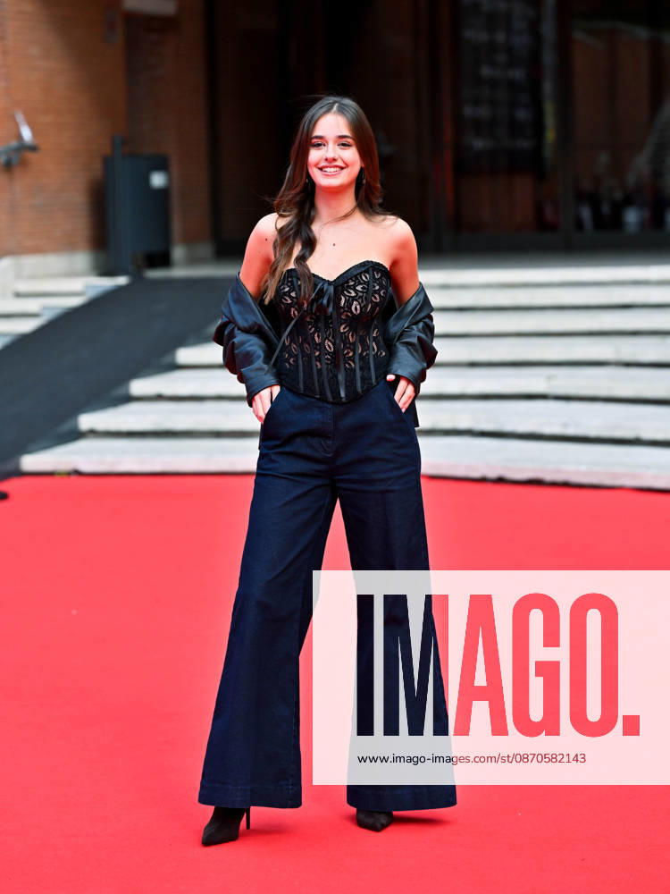 IPA90113778 - Rome, 2026 Film Festival Evening 12. Red Carpet: LARA AWARD. Pictured: Alma Teresa Giardina
