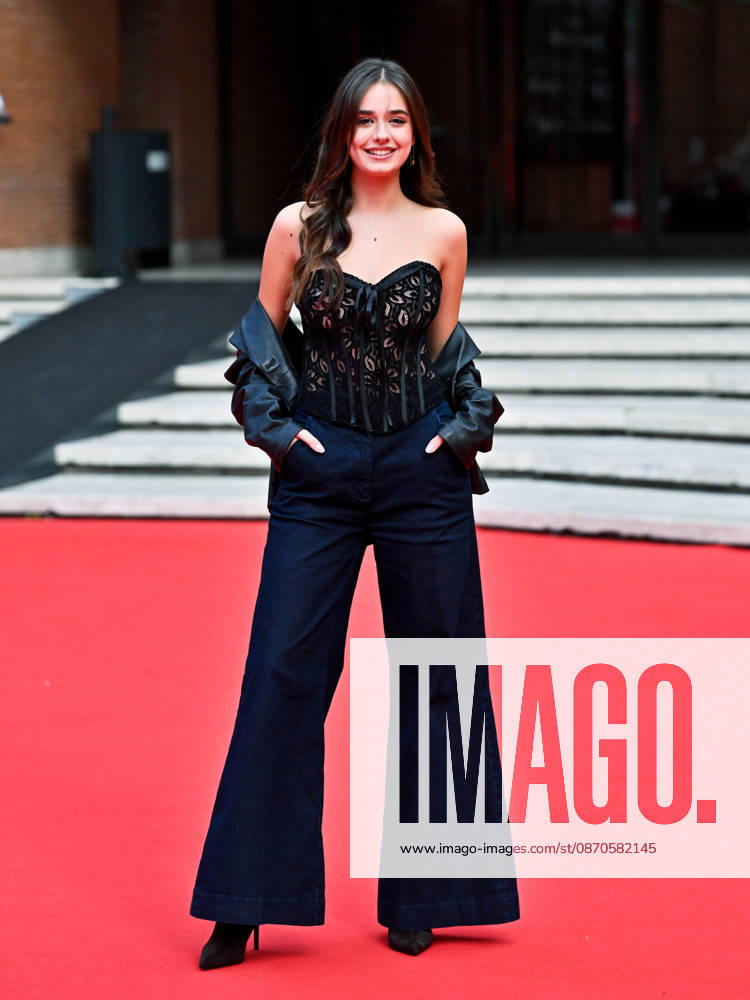 IPA90113784 - Rome, 2026 Film Festival Evening 12. Red Carpet: LARA AWARD. Pictured: Alma Teresa Giardina