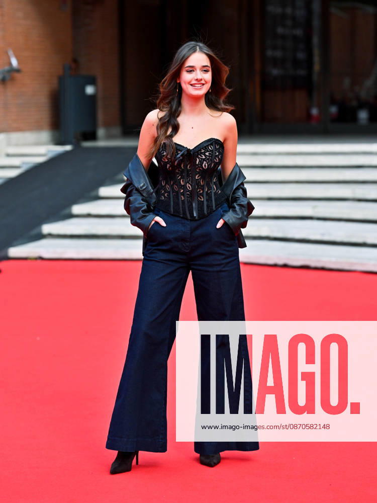 IPA90113789 - Rome, 2026 Film Festival Evening 12. Red Carpet: LARA AWARD. Pictured: Alma Teresa Giardina