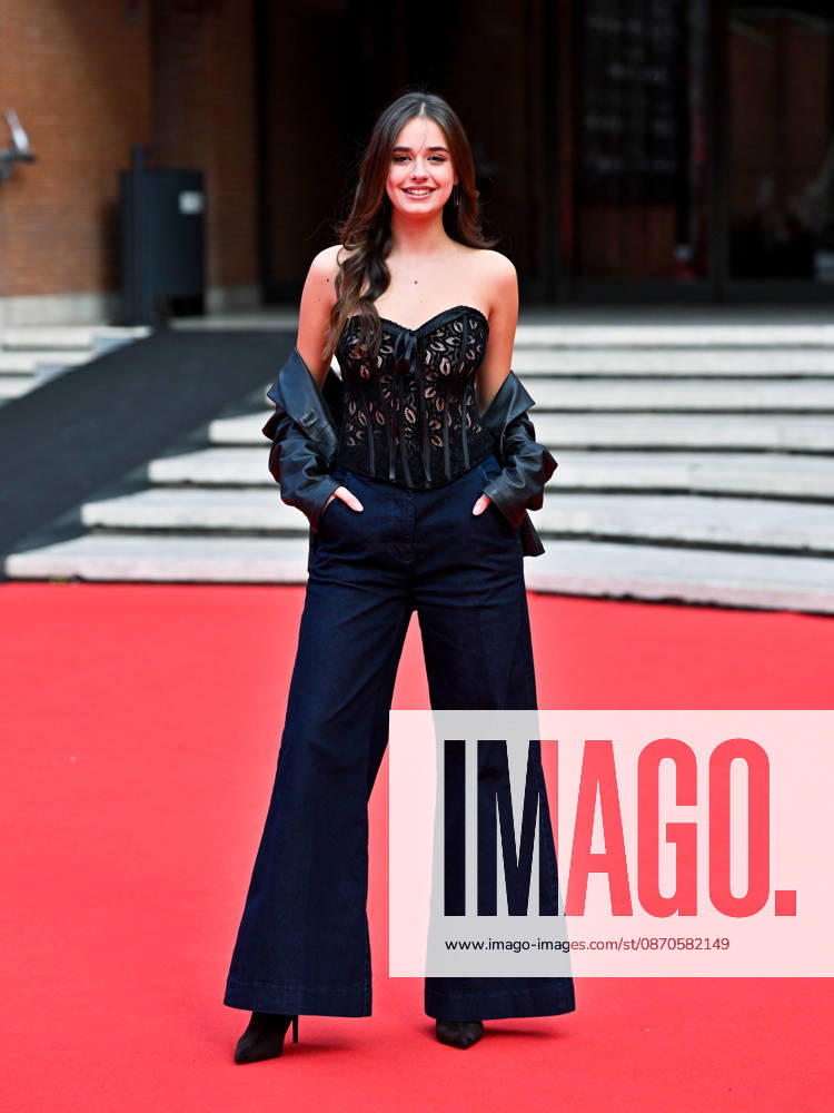 IPA90113800 - Rome, 2026 Film Festival Evening 12. Red Carpet: LARA AWARD. Pictured: Alma Teresa Giardina