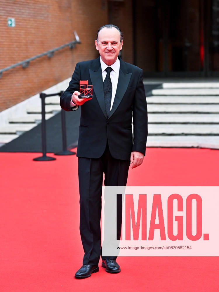 IPA90113813 - Rome, 2026 Film Festival - Evening 12. Red Carpet: LARA AWARD. Pictured: Alma Paolo Pierobon