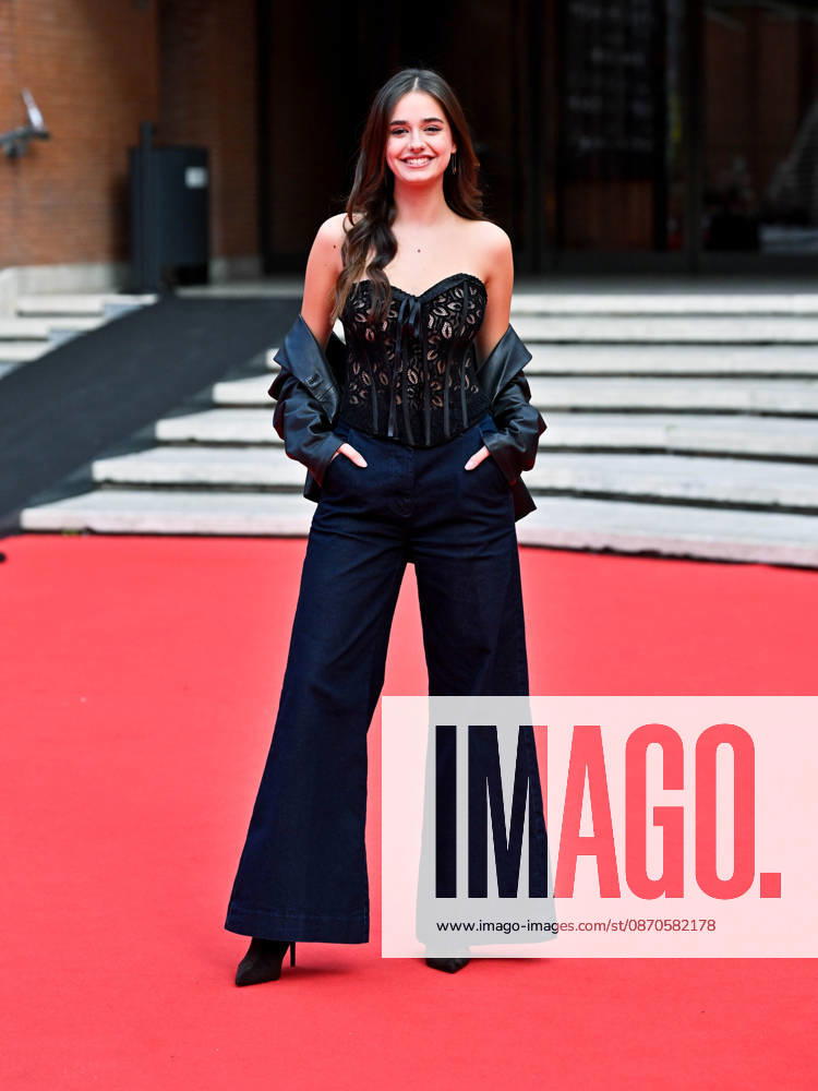 IPA90113807 - Rome, 2026 Film Festival Evening 12. Red Carpet: LARA AWARD. Pictured: Alma Teresa Giardina