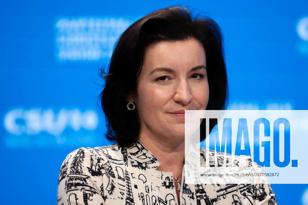Munich, Bavaria, Germany October 24, 2026: Day 2 of the 2026 CSU (Christian Social Union) Party Convention at the Munich Trade Fair Center. Dorothee Bär (Member of the Bundestag, Federal Minister of Research, Technology, and Space of the Federal Republic of Germany)