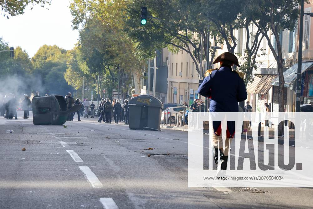 PROTESTS ON OCTOBER 24 PHOTOPQR LA PROVENCE Gilles Bader Marseille Oct. 24, 2026 Protests in Marseille on October 24, 2026 Napoleon France Oct. 24, 2026 Another day of protests this Saturday, and amid fears of renewed violence and looting, restrictions on freedom of movement and assembly have multiplied, drawing sharp criticism from civil liberties groups Marseille BdR France