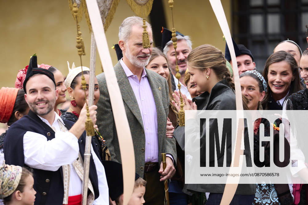 Oviedo Princess Leonor and Princess Sofia and Queen Letizia and King Felipe visited Llanes to present the Exemplary Town of Asturias 2026 award, which this year has been granted to the Santa Ana Fishermen’s Guild (Cofradía de Pescadores Santa Ana), in Llanes, Asturias. No Spain