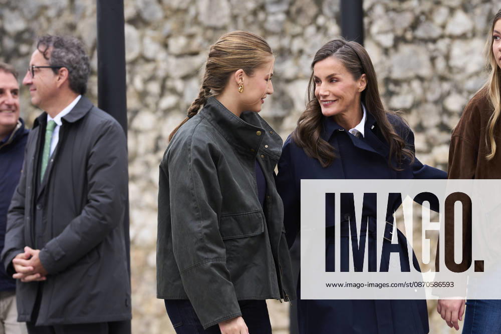 Oviedo Princess Leonor and Princess Sofia and Queen Letizia and King Felipe visited Llanes to present the Exemplary Town of Asturias 2026 award, which this year has been granted to the Santa Ana Fishermen’s Guild (Cofradía de Pescadores Santa Ana), in Llanes, Asturias. No Spain