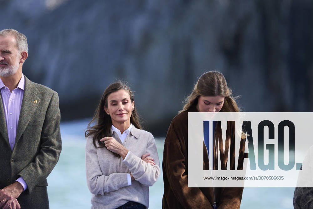 Oviedo Princess Leonor and Princess Sofia and Queen Letizia and King Felipe visited Llanes to present the Exemplary Town of Asturias 2026 award, which this year has been granted to the Santa Ana Fishermen’s Guild (Cofradía de Pescadores Santa Ana), in Llanes, Asturias. No Spain