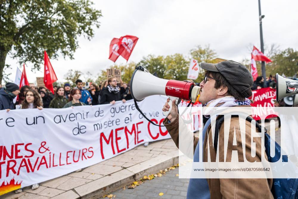 October 24 Protest: Demonstration Banned in Metz PHOTOPQR LE REPUBLICAIN LORRAIN Hugo AZMANI Metz Oct. 24, 2026 October 24 Protest: Demonstration Banned in Metz; despite the ban on demonstrations, the procession made its way to the Parvis des Droits de l’Homme France Oct. 24, 2026 Another day of protests this Saturday, and amid fears of renewed violence and looting, restrictions on freedom of movement and assembly have multiplied, drawing sharp criticism from civil liberties groups Metz, Moselle, Lorraine, France