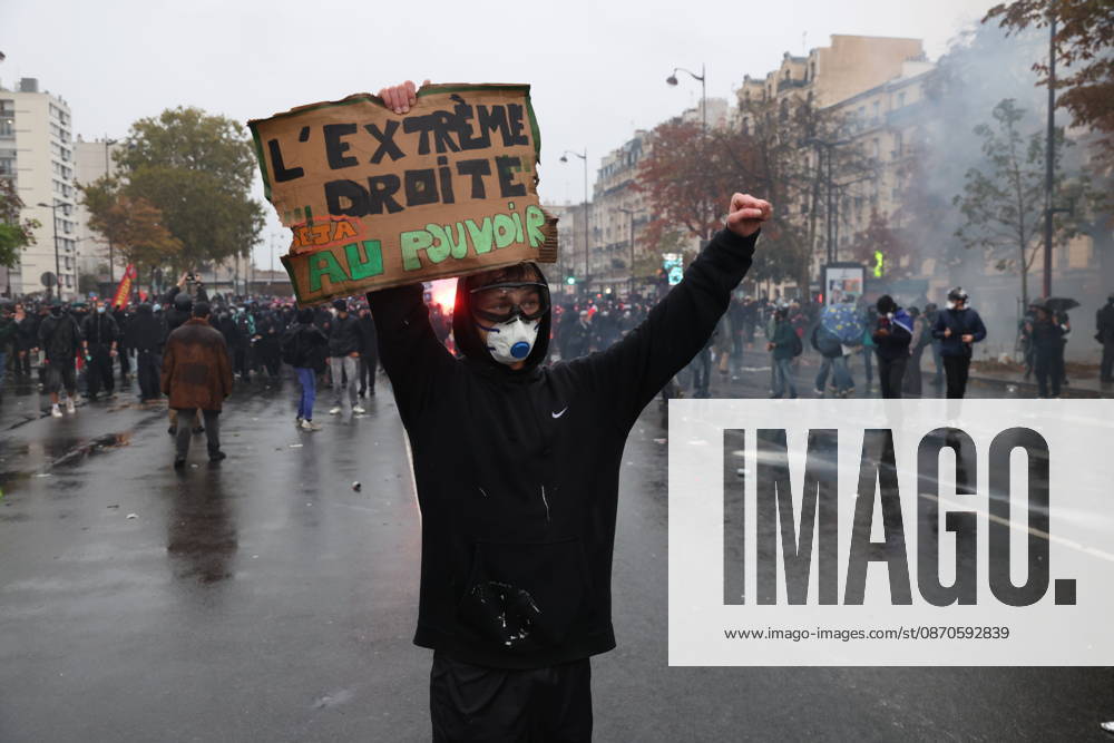 A demonstration against government policy wad held in Paris, France, on October 24, 2026. Protests follow last weekend s demonstrations, which were marked by violent clashes and widespread damage. (CTKxPhoto PavelxNemecek) CTKPhotoF202610240026501 CTKPhotoF202610240026501