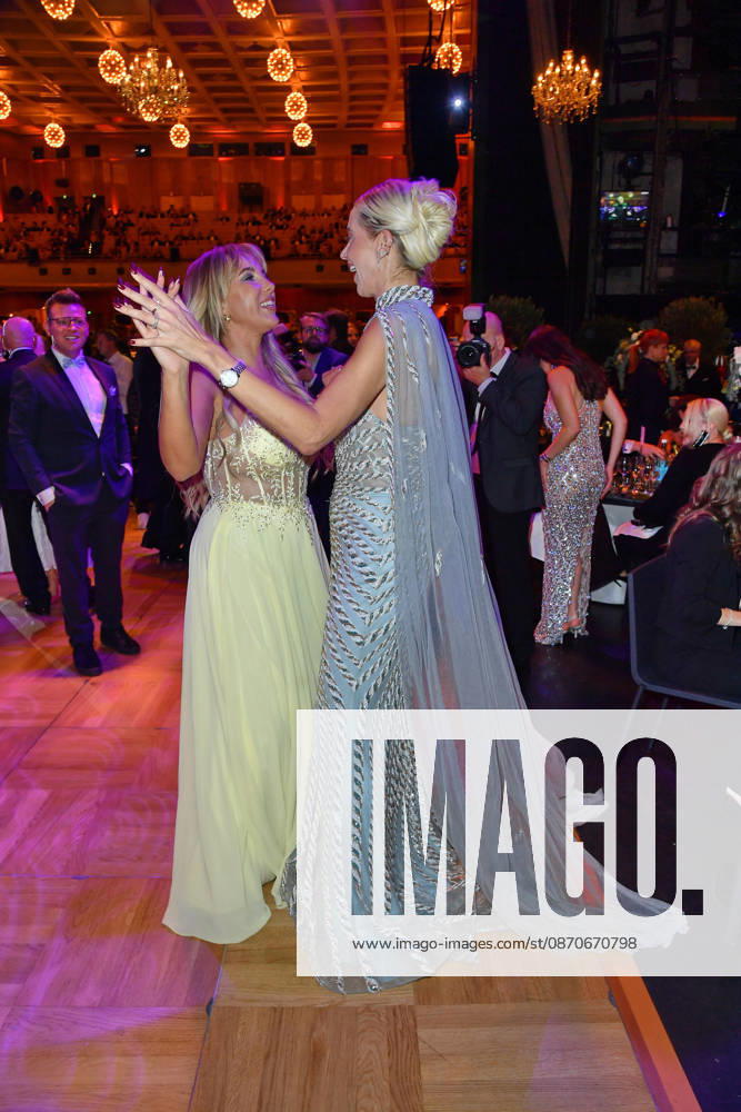 Annemarie Eilfeld and Verena Kerth at the 2026 Leipzig Opera Ball at the Leipzig Opera on October 24, 2026