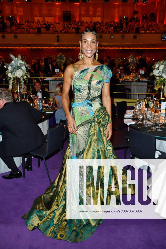 Annabelle Mandeng at the 2026 Leipzig Opera Ball at the Leipzig Opera on October 24, 2026