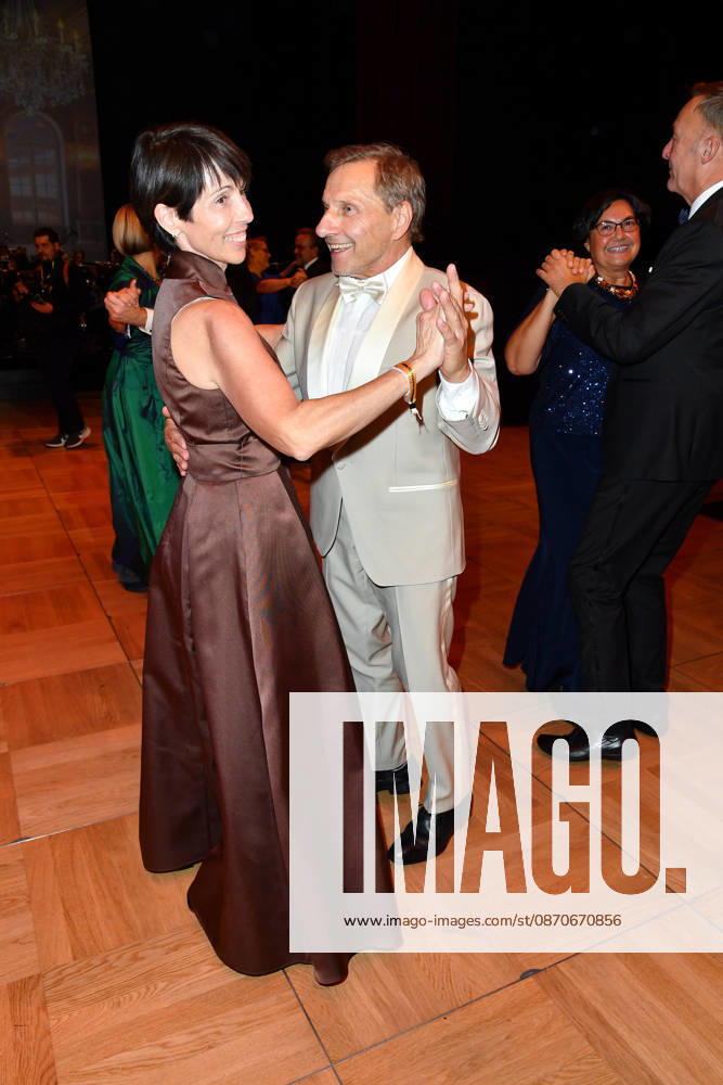 Richy Müller with his wife Christl Stumhofer at the 2026 Leipzig Opera Ball at the Leipzig Opera on October 24, 2026