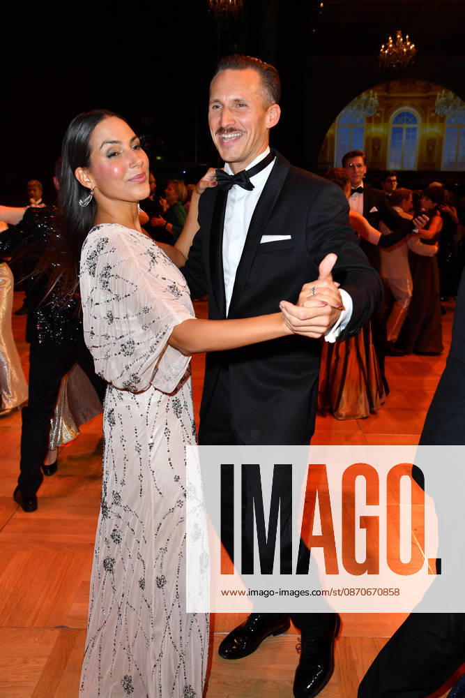 Amy Mussul and Johannes Hendrik Langer at the 2026 Leipzig Opera Ball at the Leipzig Opera on October 24, 2026