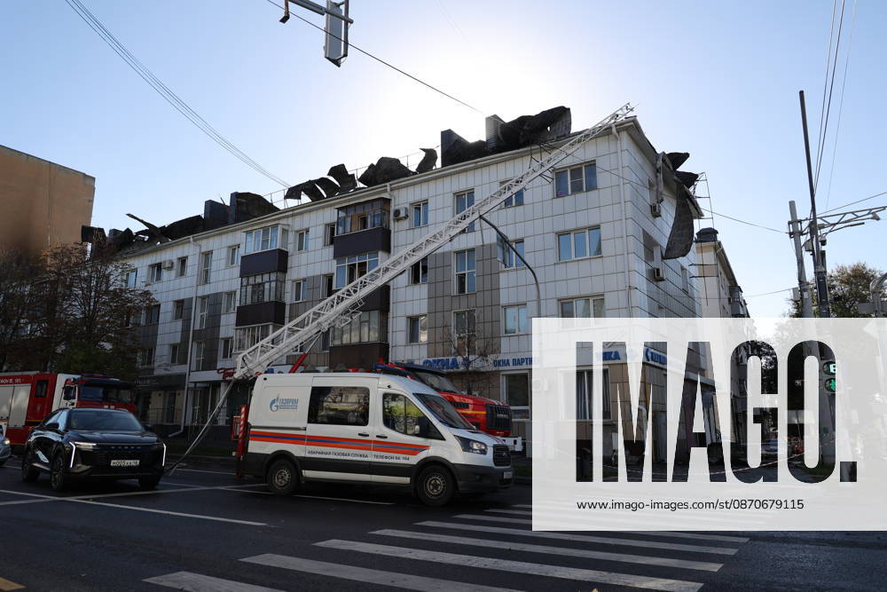 Russia, Ukraine report casualties in overnight strikes BELGOROD, RUSSIA - OCTOBER 25: Damage is seen following a Ukrainian drone attack in Belgorod, Russia, on October 25, 2026. Emergency teams inspect the affected area and assess the damage following the attack. Stringer Anadolu Belgorod Russia. Editorial use only. Please get in touch for any other usage.
