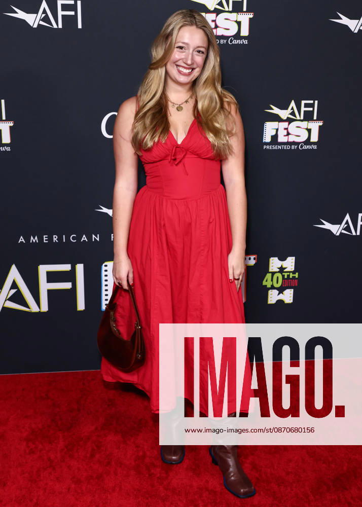 2026 AFI Fest - Special Screening Of Independent Film Company s Tangles HOLLYWOOD, LOS ANGELES, CALIFORNIA, USA - OCTOBER 24: Lucy Sartor arrives at the 2026 AFI (American Film Institute) Fest Presented By Canva - Special Screening Of Independent Film Company s Tangles held at TCL Chinese 6 Theatres at Ovation Hollywood on October 24, 2026 in Hollywood, Los Angeles, California, United States. Hollywood TCL Chinese 6 Theatres at Ovation Hollywood California United States