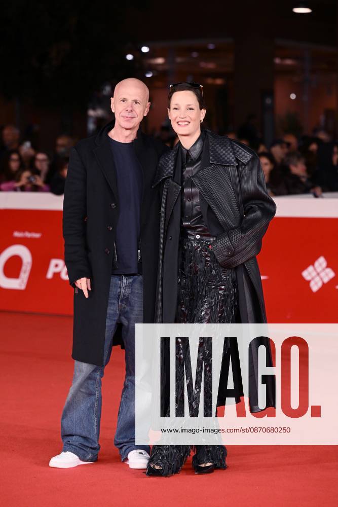 Philippe Parreno and Vicky Krieps on the red carpet for Riverrun at the 21st Rome Film Fest. Rome, October 24, 2026 Rome Italy - ZUMAa289 20261024_zia_a289_621