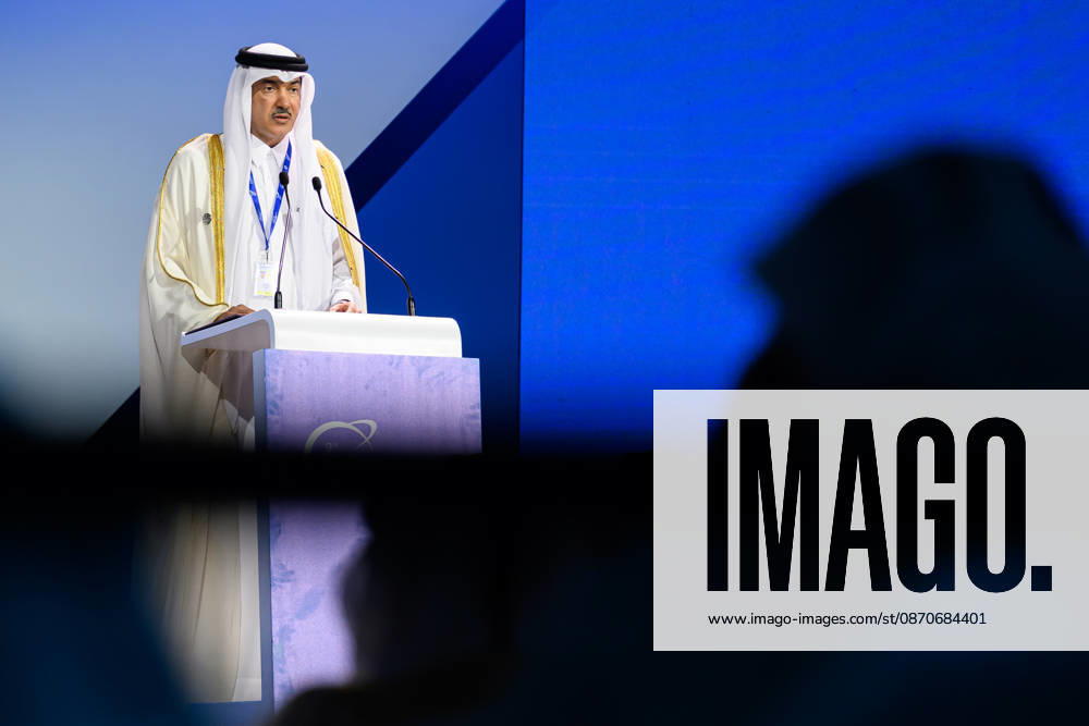 9th World Investment Forum 2026 In Doha Ahmad bin Mohammed Al Sayed, Minister of State for Foreign Trade of the State of Qatar, speaks during the opening ceremony of the 9th World Investment Forum (WIF 2026) in Doha, Qatar, October 25, 2026. The three-day global summit is organized by the United Nations Conference on Trade and Development (UNCTAD) in cooperation with the State of Qatar. DOHA Qatar