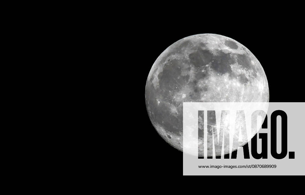 Full Moon Seen On The Occasion Of Sharad Purnima Guwahati, Oct 25 (ANI): A close-up view of full moon as seen in the sky on the occasion of Sharad Purnima, in Guwahati on Sunday. Guwahati Assam India