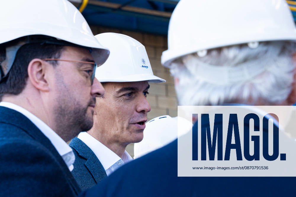 Sánchez Visits the Armón Shipyards and the Baleària Ferry G034 in Gijón Prime Minister Pedro Sánchez, and the President of the Principality of Asturias, Adrián Barbón, during a visit to the Armón Shipyard on October 26, 2026, in Gijón, Asturias, Spain. Sánchez visited the shipyard to see Baleària’s G034 ferry firsthand, the shipping company’s first 87-meter-long aluminum high-speed catamaran ferry with 100% electric propulsion, equipped with a high-capacity battery system, October 26, 2026, Spain