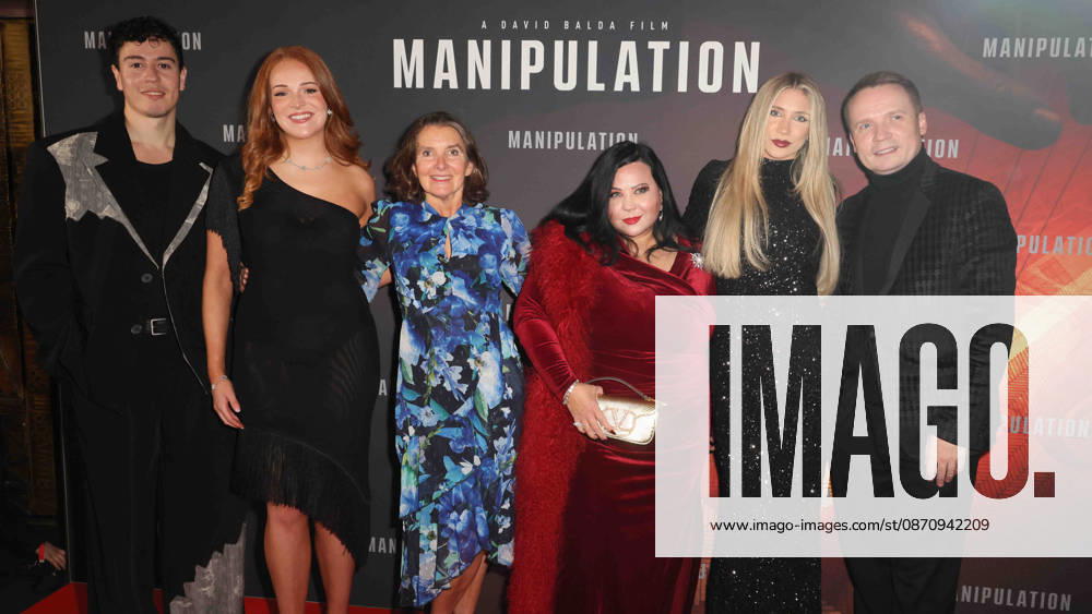 26 10 26 Manipulation UK Premiere - Arrivals 26 10 26 Manipulation UK Premiere - Arrivals (L-R) A guest, Harley Bird, Denice Parkinson, Rebecca Rio Frio, Sophie Nicole and Alexei Bev attend the Manipulation UK Premiere at Curzon Mayfair on October 26, 2026 in London, England., Credit:Roger Alarcon Avalon United Kingdom, London