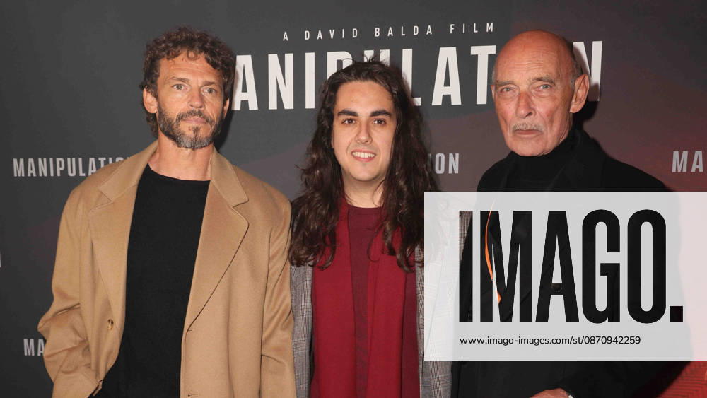 26 10 26 Manipulation UK Premiere - Arrivals 26 10 26 Manipulation UK Premiere - Arrivals (L-R) Arnaud Binard, David Balda and James Faulkner attend the Manipulation UK Premiere at Curzon Mayfair on October 26, 2026 in London, England., Credit:Roger Alarcon Avalon United Kingdom, London