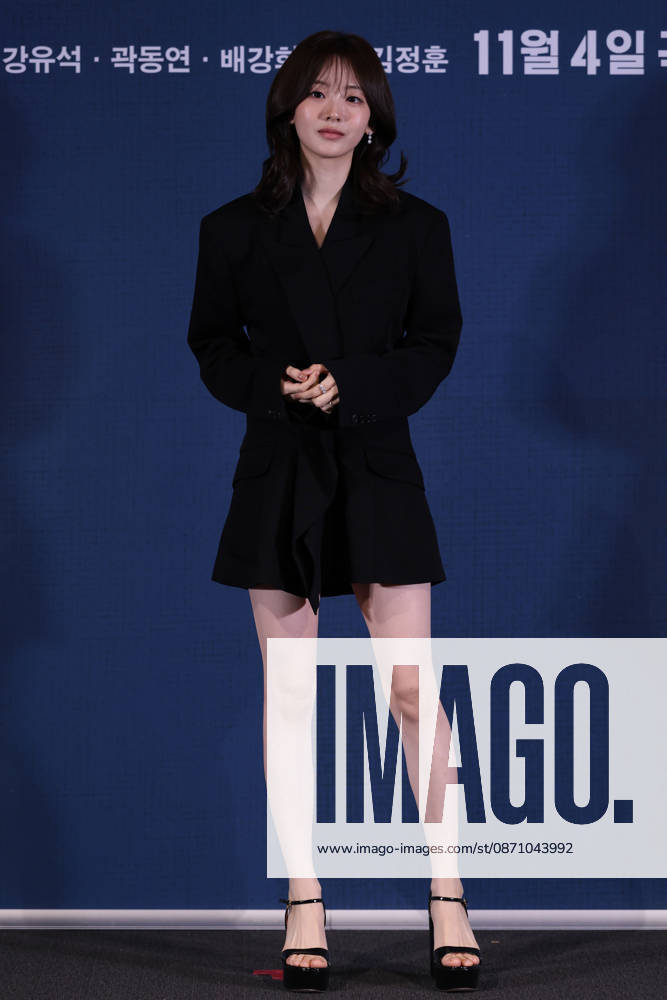 Seoul press screening for the movie Final Interview South Korean actor Cho Yi-hyun poses for photos during a press preview for the movie Final Interview in Seoul, South Korea, on October 28, 2026. Seoul South Korea