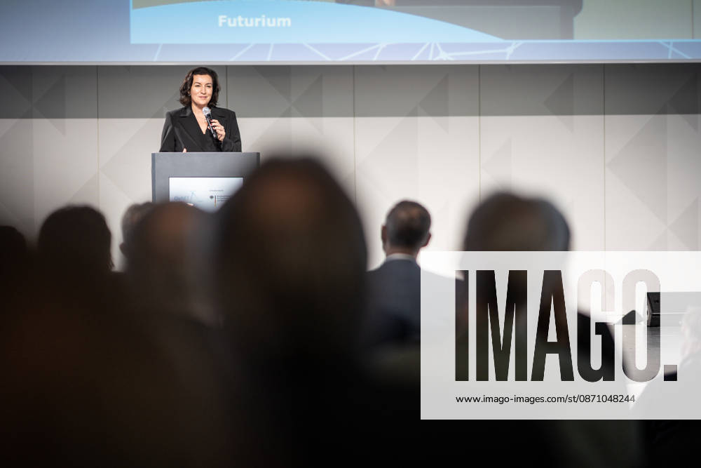 Dorothee Bär, Federal Minister for Research, Technology, and Space: Launch and Presentation of the QuNET Initiative, a quantum communication network connecting Bavaria, Thuringia, and Berlin, Berlin, Germany, Futurium