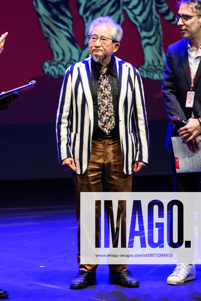 Master comic artist Go Nagai in a live drawing session during the inauguration of the 60th edition of Lucca Comics & Games, Lucca, 28 10 2026 Lucca Italy - ZUMAa289 20261028_zia_a289_189