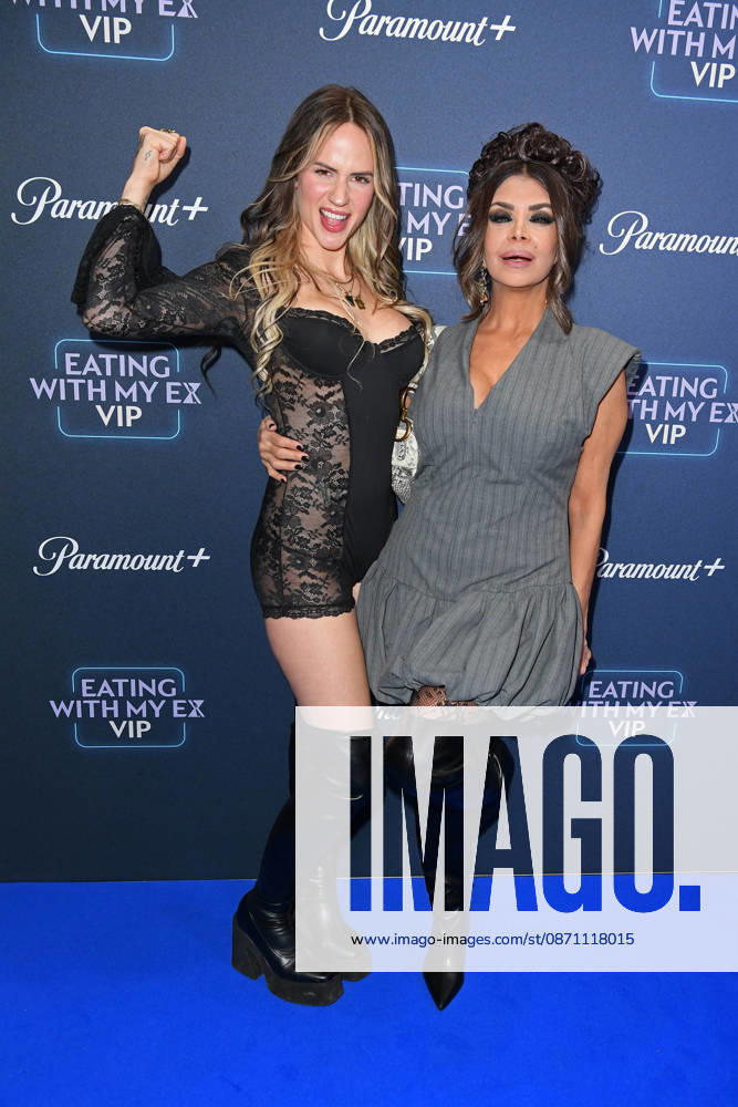 Gina Beckmann and Kader Loth at the EATING WITH MY EX dinner event marking the premiere of the Paramount Reality TV show at Grace Restaurant in Berlin on October 28, 2026