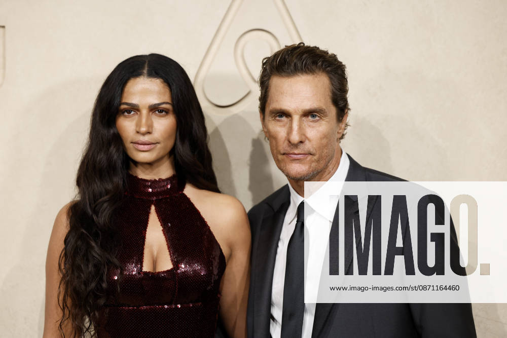 Camila Alves, left, and Matthew McConaughey, right, attend Airbnb.org s first ever gala at Milk Studios in Los Angeles on Wednesday, October 28, 2026. Airbnb.org is a global nonprofit that provides free emergency housing to people affected by disasters, illnesses, or other times of crisis. LAP20261028160 CAROLINExBREHMAN