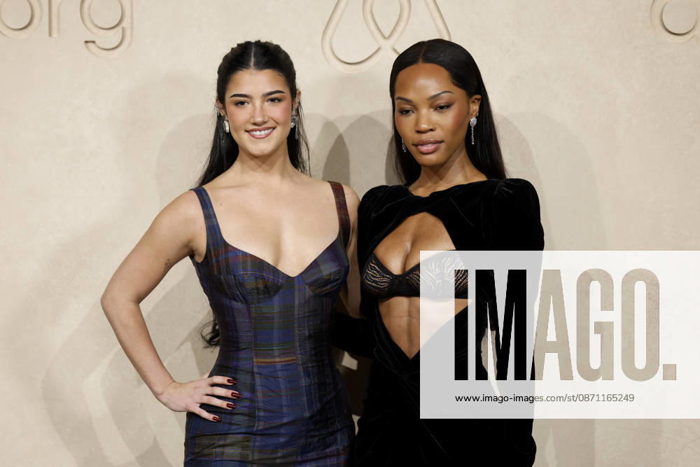 Charli D Amelio, left, and Quenlin Blackwell, right, attend Airbnb.org s first ever gala at Milk Studios in Los Angeles on Wednesday, October 28, 2026. Airbnb.org is a global nonprofit that provides free emergency housing to people affected by disasters, illnesses, or other times of crisis. LAP20261028119 CAROLINExBREHMAN
