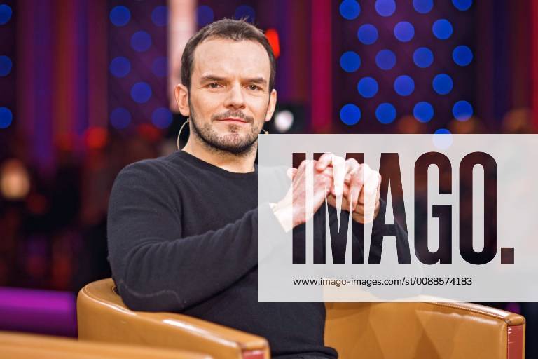 MDR Riverboat TV Chef Steffen Henssler on the occasion of the recording of the MDR talk show Riverboat on 18 01 2019 in Studio 3 of Mediacity Leipzig 20190118SFL0020